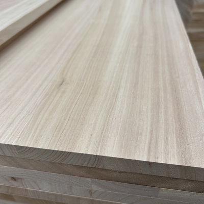Planche de paulownia naturelle solide meubles planches de journaux couleur naturelle style de conception moderne