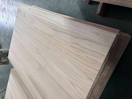 Planche de paulownia naturelle solide meubles planches de journaux couleur naturelle style de conception moderne