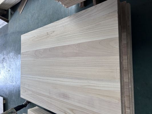 Planche de paulownia naturelle solide meubles planches de journaux couleur naturelle style de conception moderne