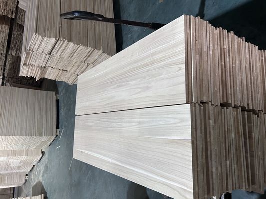 Planche de paulownia naturelle solide meubles planches de journaux couleur naturelle style de conception moderne