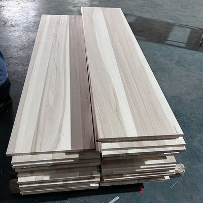 2440x1220 ou personnalisé E0 Collage bois massif planche de peuplier de qualité AA Taille personnalisée