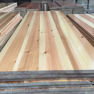 Panneau joint en bois massif peint sur mesure de 12 à 30 mm AB Grade pour panneau de cèdre de sapin
