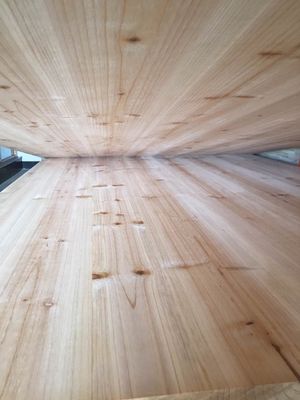 Panneau joint en bois massif peint sur mesure de 12 à 30 mm AB Grade pour panneau de cèdre de sapin