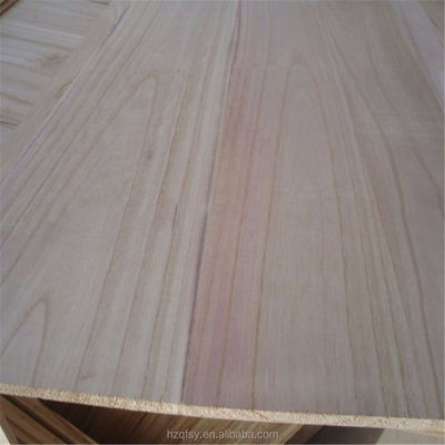 Plaque à joints à doigts de paulownia personnalisée pour la fabrication de meubles épaisseur 3 mm-50 mm