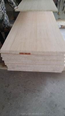 Panneau de pin personnalisable Panneau de bois massif de pin naturel ou blanchi de qualité BC