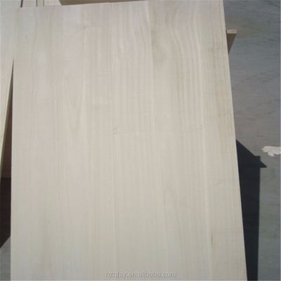Fin Meubles Décoration intérieure bois de paulownia planche bois massif naturel pour hôtel