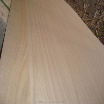 Fin Meubles Décoration intérieure bois de paulownia planche bois massif naturel pour hôtel