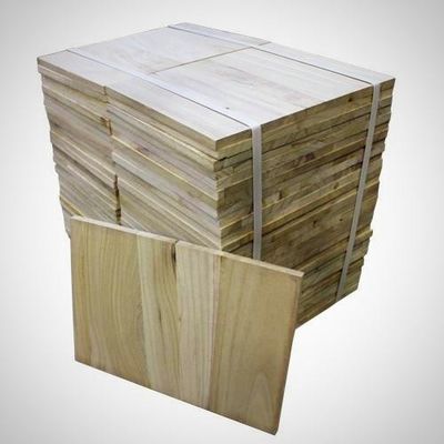 Logo personnalisé Paulownia Taekwondo Boards en bois avec une taille de 225x300mm