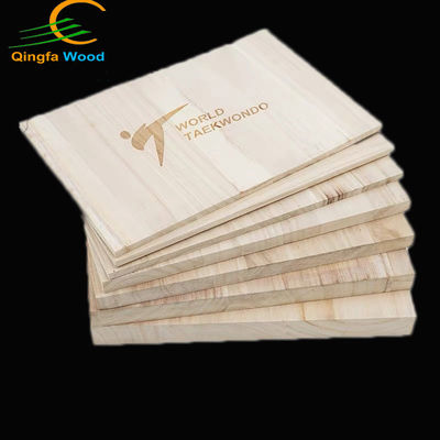 Unisexe Taekwondo planche de rupture couleur naturelle 225x300MM personnalisé