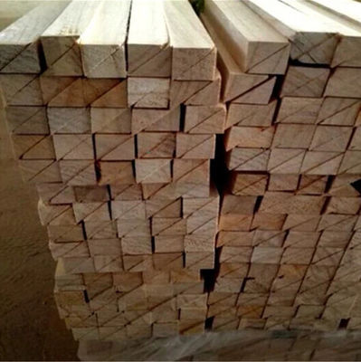 Paulownia Batten Triangle Carré Chamfer bandes de bois avec capacité de solution de projet