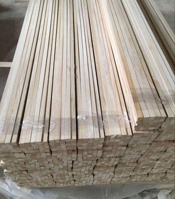 8% à 12% de teneur en humidité Paulownia Triangle Chamfer
