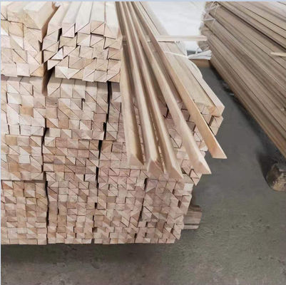 8% à 12% de teneur en humidité Paulownia Triangle Chamfer
