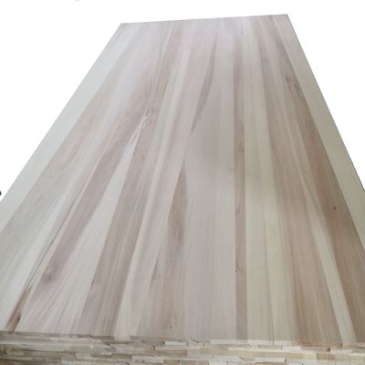Panneau de bois massif de peuplier de 4X8 pouces avec et compétitif en 480-510 kg/m3 Densité