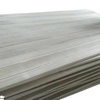 Taille personnalisée Paulownia Bois joint avec bois massif de couleur naturelle