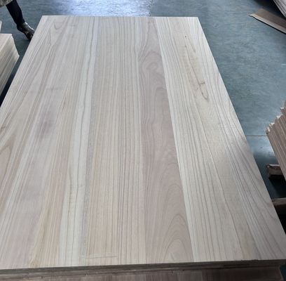 Taille personnalisée Panneau en bois massif Paulownia Poivre de pin pour la décoration intérieure