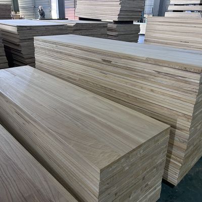 Panneau de bois de chauffage à base de bois de paulownia pour la conception de maisons naturelles