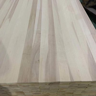 Planche en bois massif de peuplier de 18 mm pour panneaux personnalisés 100-1220 mm Largeur Populus spp