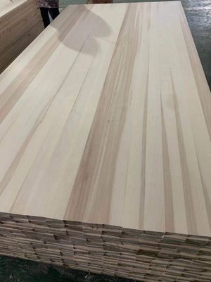 Planche en bois massif de peuplier de 18 mm pour panneaux personnalisés 100-1220 mm Largeur Populus spp