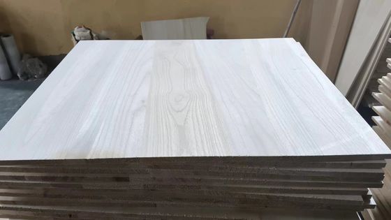 Matériaux pour la décoration de la maison Tablette blanchie Paulownia avec support technique en ligne