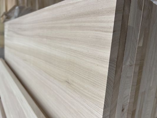 Épaisseur 3 mm-55 mm Bois de paulownia en bois à bord bois de bois de bois pour meubles en bois massif