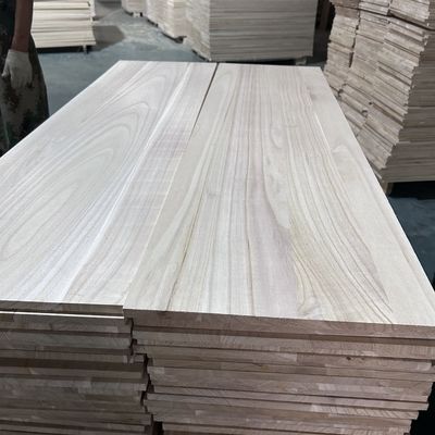Tissus de cabinet en bois de paulownia en bois massif