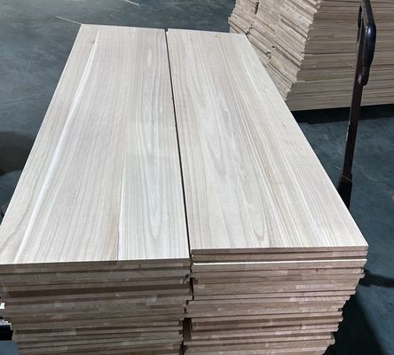 Tissus de cabinet en bois de paulownia en bois massif