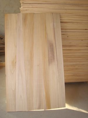 Tissus de cabinet en bois de paulownia en bois massif