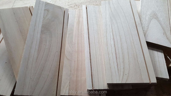 Bois de bois de paulownia en planche en bois de bâtiments 3 mm-55 mm