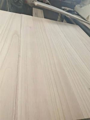 Environnemental Paulownia bois massif panneau de bois pour le design moderne