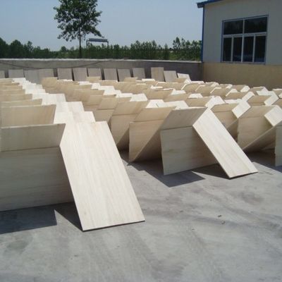 Environnemental Paulownia bois massif panneau de bois pour le design moderne