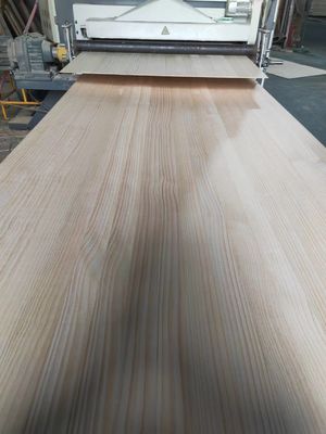Planche en bois massif mince de 5 mm de diamètre radié Grade AB 2440x1220mm personnalisée
