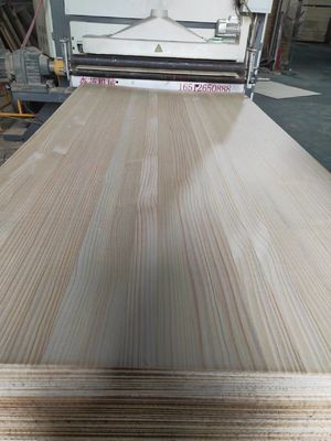 Planche en bois massif mince de 5 mm de diamètre radié Grade AB 2440x1220mm personnalisée