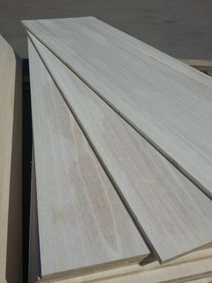Panneau en bois de peuplier Panneau en bois massif AA AB Longueur de grade 100 mm-2440 mm Assistance technique en ligne