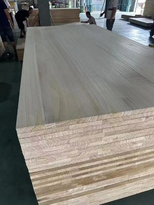 Moderne design Paulownia planche de bois Mètre cube avec support technique en ligne et durable
