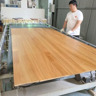 Panneau de bois de peuplier carbonisé Largeur 100-1220 mm Avec support technique en ligne