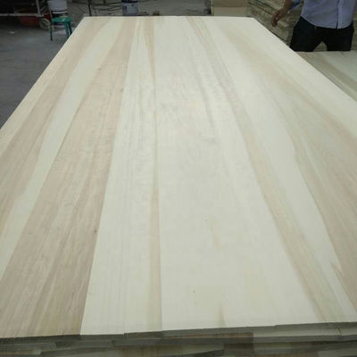 Texture naturelle Meubles en bois massif Poivre Paulownia Pin Planche bord de plaque collée