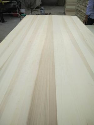 Texture naturelle Meubles en bois massif Poivre Paulownia Pin Planche bord de plaque collée
