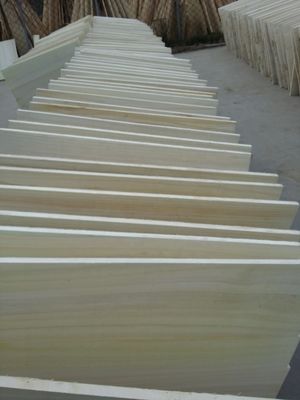 100-1220Mm largeur bois de bois de pin de peuplier de paulownia pour les meubles de bureau à domicile