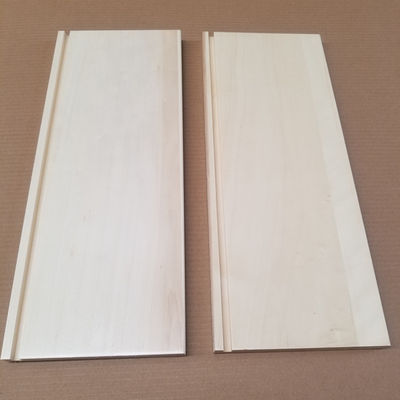 Tableaux de fond de meubles de tiroirs Pâne Paulownia à rainures de peuplier durable pour meubles