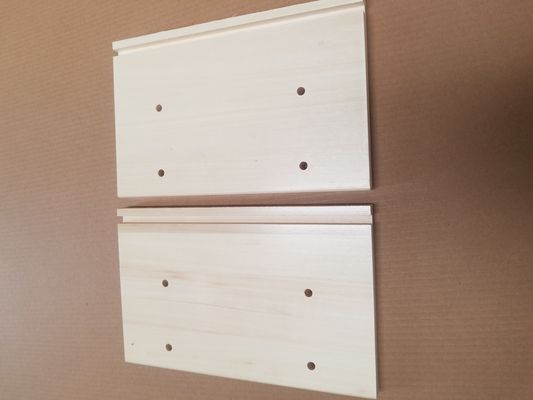 Tableaux de fond de meubles de tiroirs Pâne Paulownia à rainures de peuplier durable pour meubles