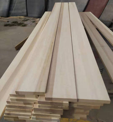 Taille personnalisée 3-50 mm Bandes de bois de paulownia pour les solutions de projet