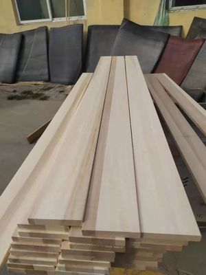 Plaques de lit en peuplier massif pour les meubles de chambre durables