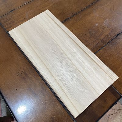 Boîte à bois à coffre en paulownia