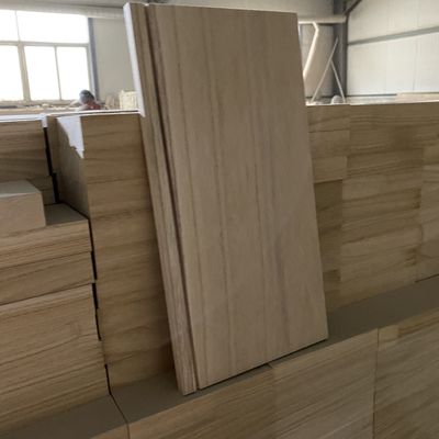 Boîte à bois à coffre en paulownia