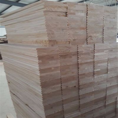 Les éclats de bois de paulownia naturels et blanchis pour les planches latérales de tiroirs certifiées FSC à 100%