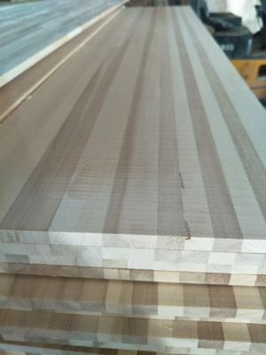 Épaisseur personnalisée en bois massif, noyau en bois de paulownia, planche à neige en bois 1500x460x12 mm pour la norme