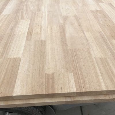 Planche à doigts en bois de caoutchouc massif pour table UV 8 mm-40 mm Épaisseur 100-1220 mm Largeur