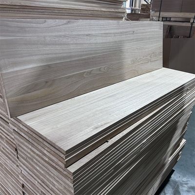 Taille personnalisée bois de bois massif de paulownia pour le bois naturel ou la finition blanchie