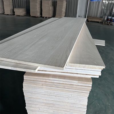 Taille personnalisée bois de bois massif de paulownia pour le bois naturel ou la finition blanchie