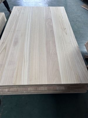 2440x1220 ou 1200x600 ou planches de bois de paulownia personnalisées pour une capacité de solution de projet